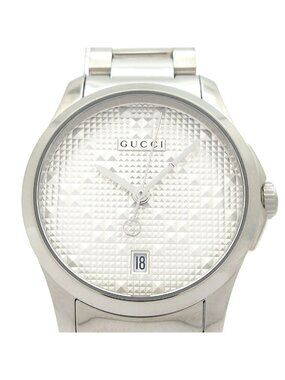 Gucci Watch Timeless 126.5 Silver